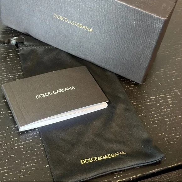 Dolce & Gabbana Black Sunglasses - Picture 6 of 8